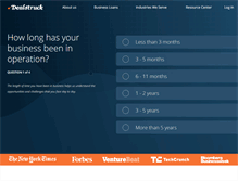 Tablet Screenshot of dealstruck.com